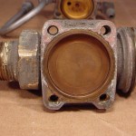 Top of the valve body
